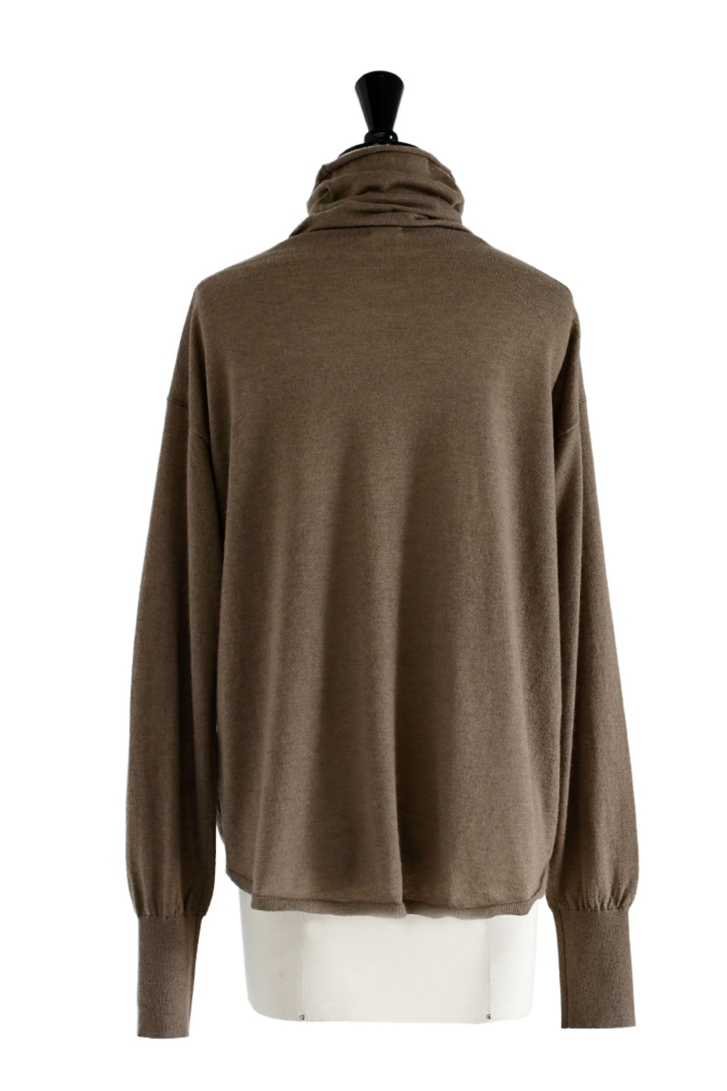 25AW Wool raccoon turtleneck pullover /CT25312