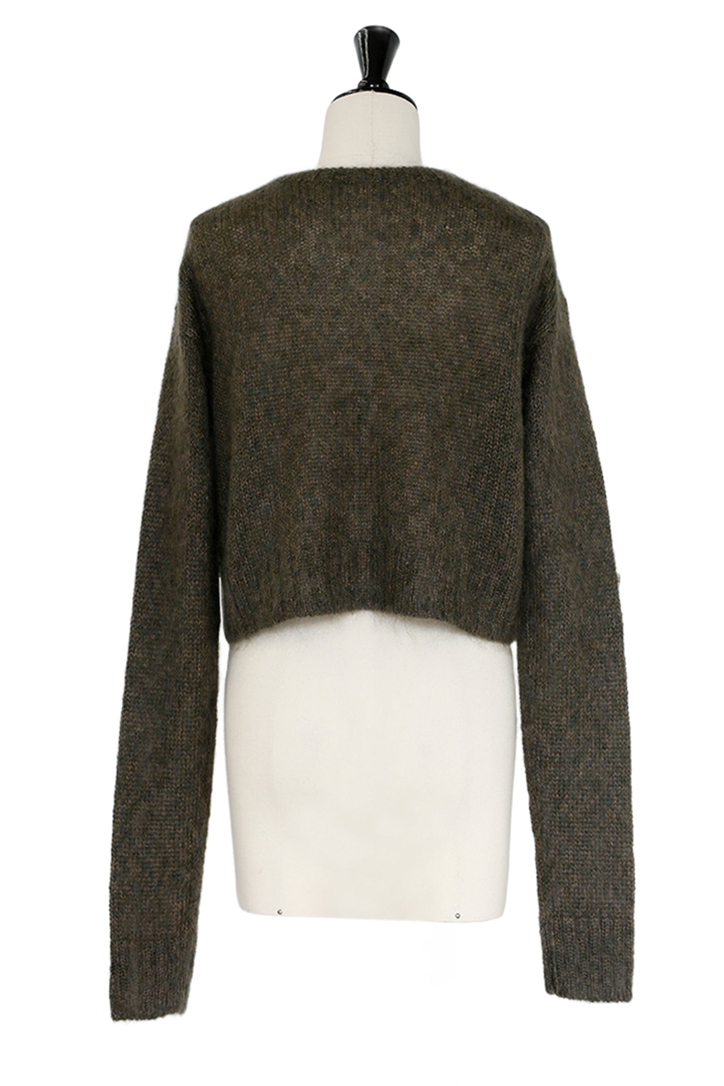 25AW Cardigan court en soie mohair /CT25314