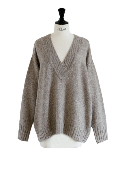 25AW Italy yak wool oversized 2way pullover /CT25317