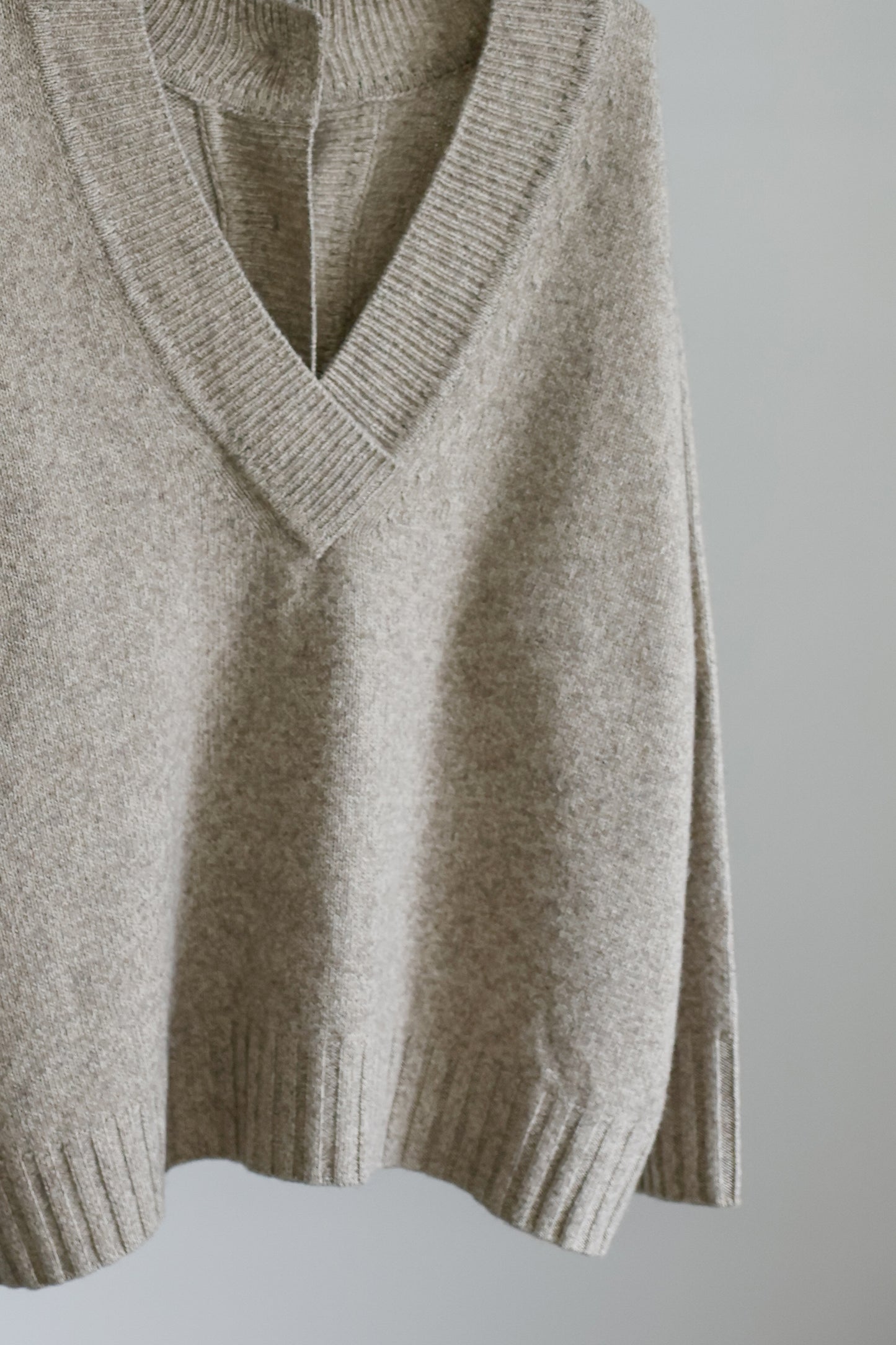 25AW Italy yak wool oversized 2way pullover /CT25317