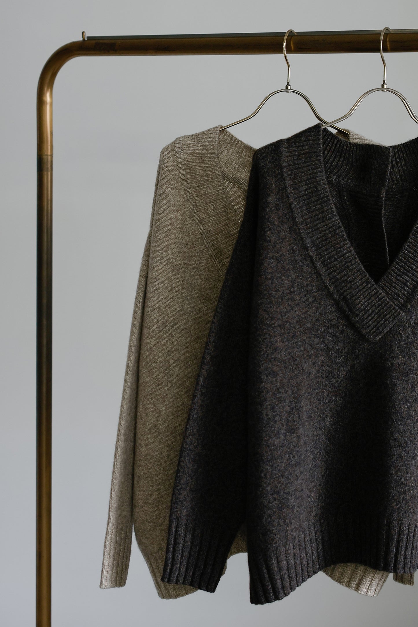 25AW Italy yak wool oversized 2way pullover /CT25317