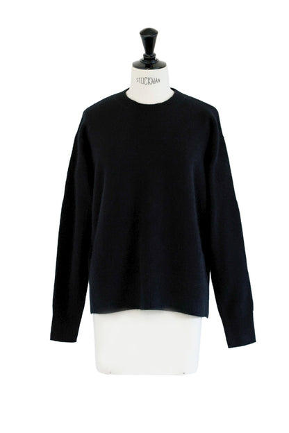 25AW Hamilton wool raccoon side button pullover /CT25320