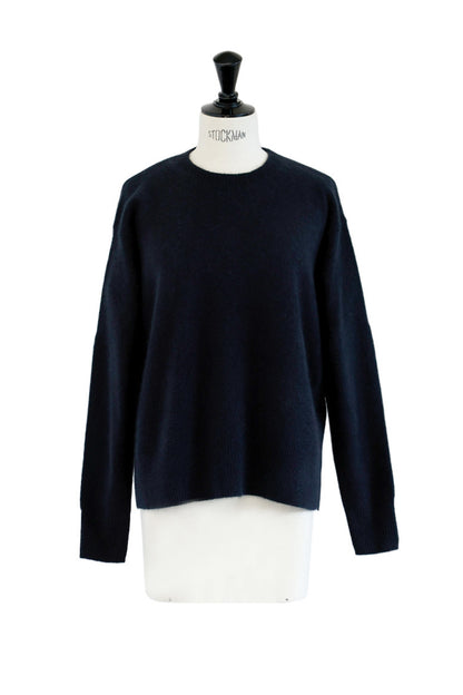 25AW Hamilton wool raccoon side button pullover /CT25320