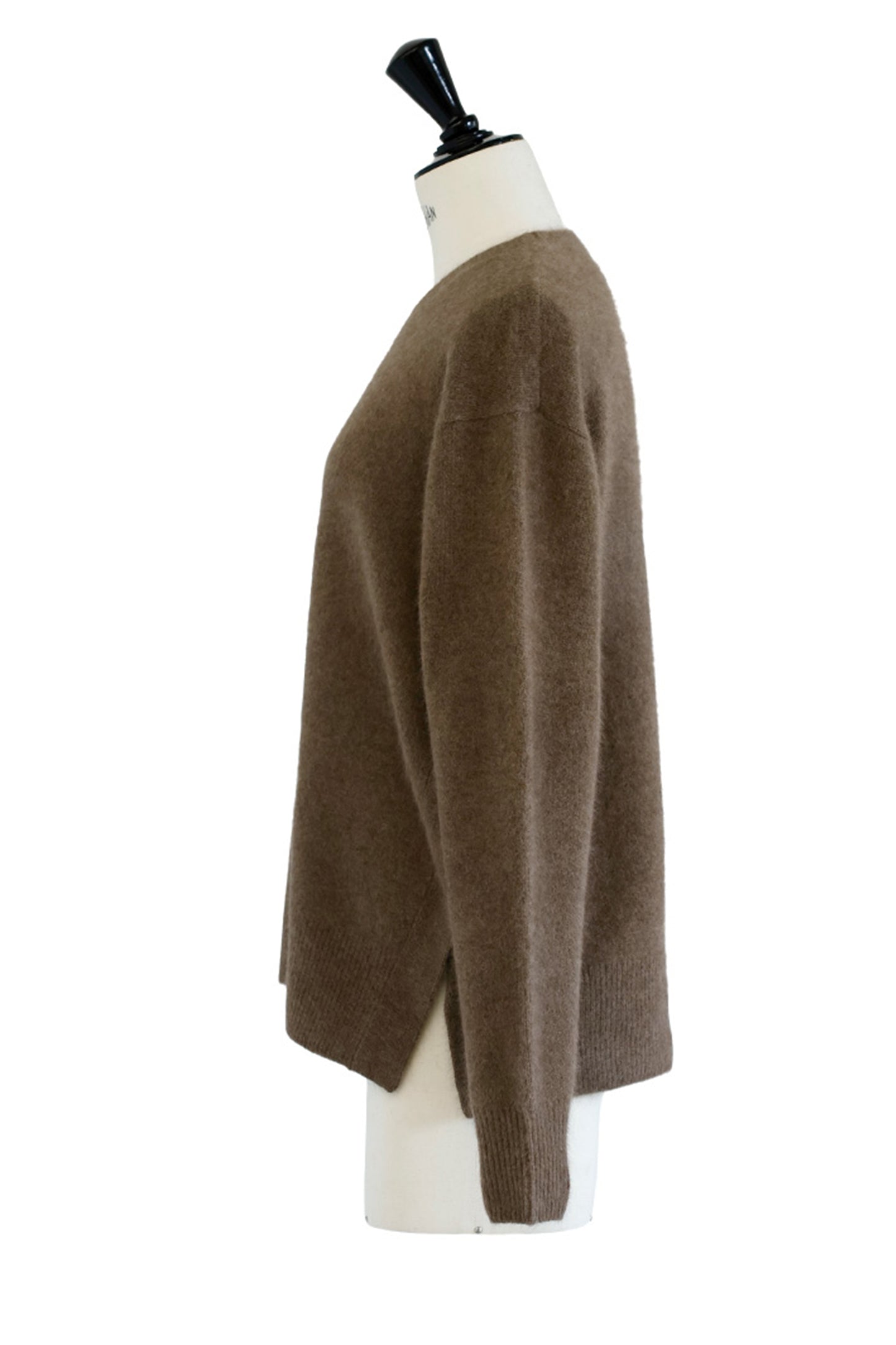 25AW Hamilton wool raccoon side button pullover /CT25320