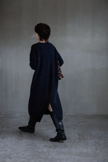 25AW Robe en laine Hamilton et raton laveur /CT25321