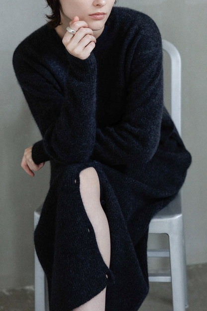 25AW Hamilton wool raccoon skirt /CT25323