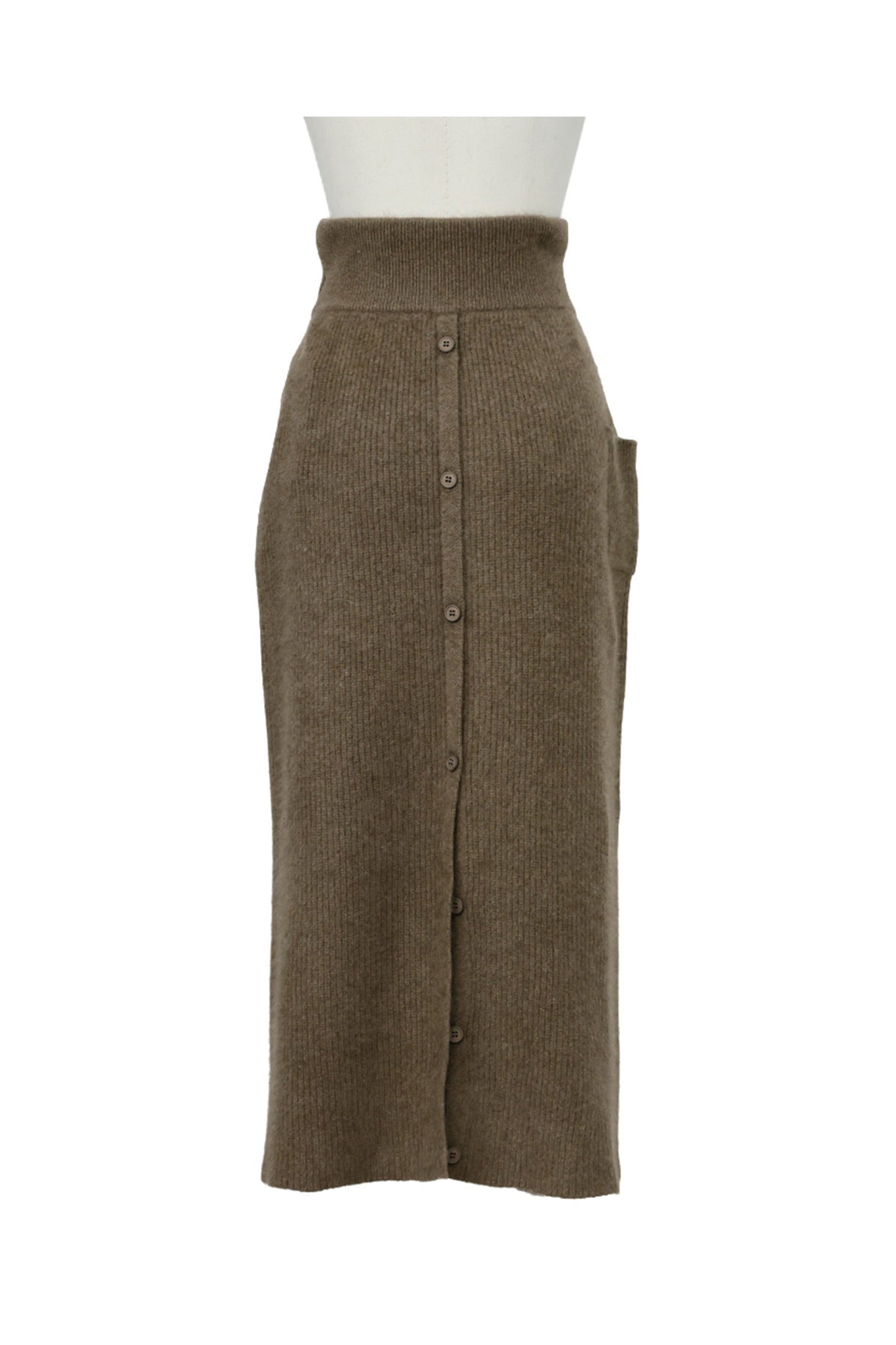 25AW Hamilton wool raccoon skirt /CT25323
