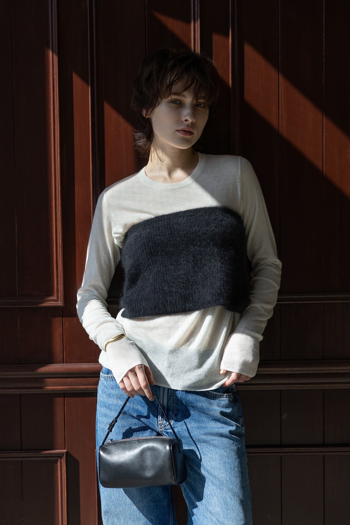 25AW raccoon fox bustier /CT25324