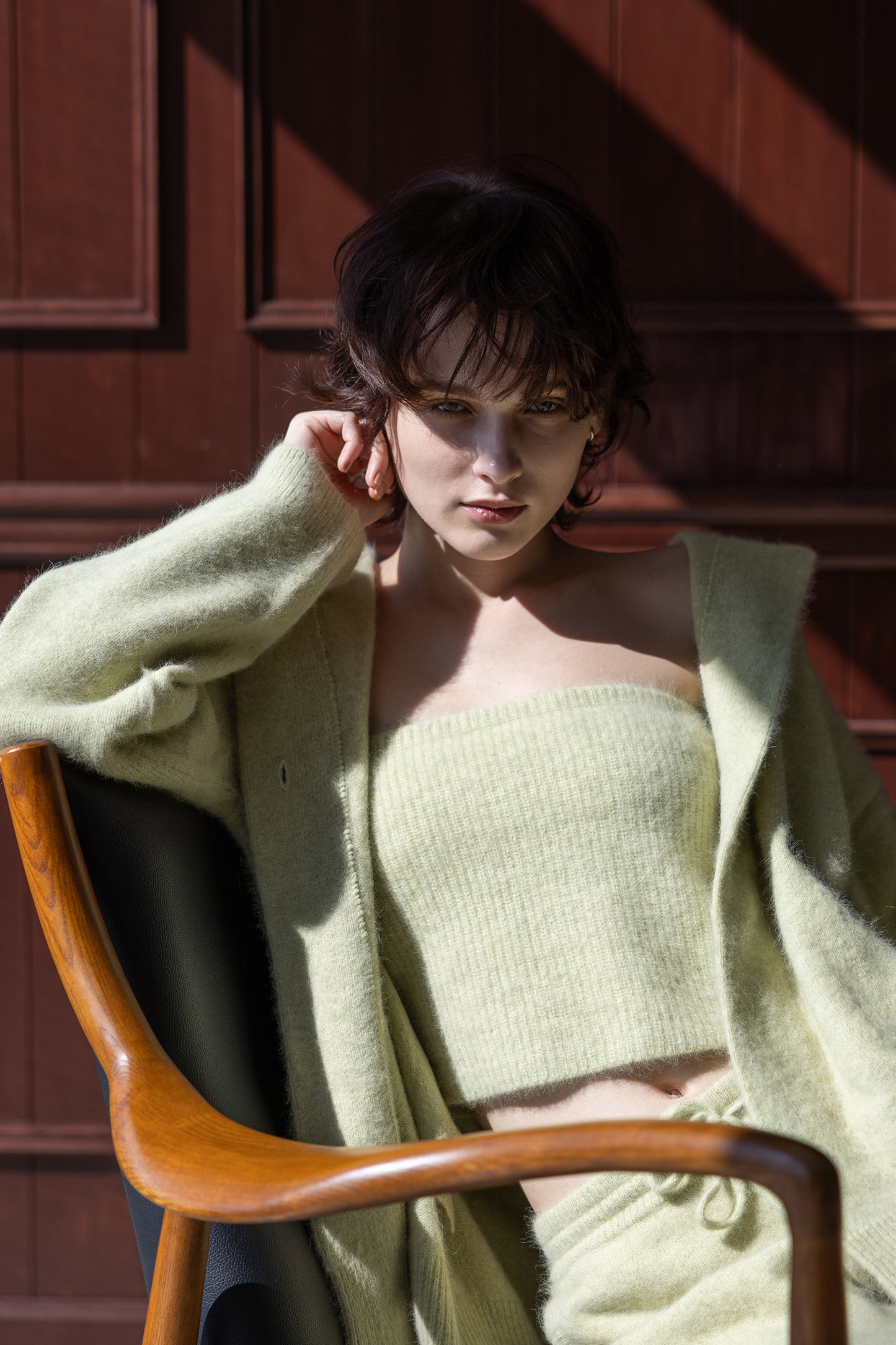 25AW raccoon fox bustier /CT25324