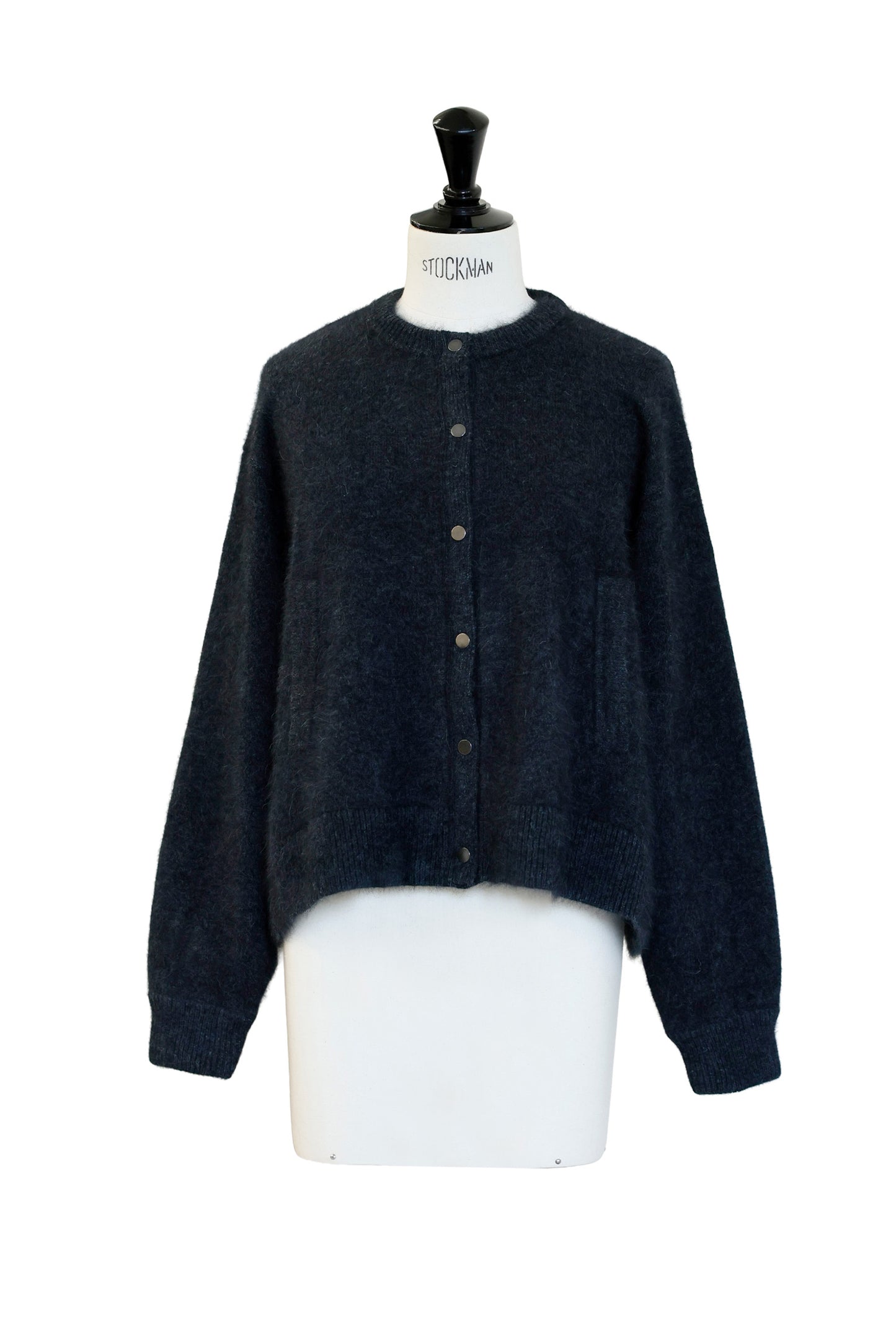 HOLIDAY20/ 25AW Cardigan à boutons-pression en raton laveur /CT25330