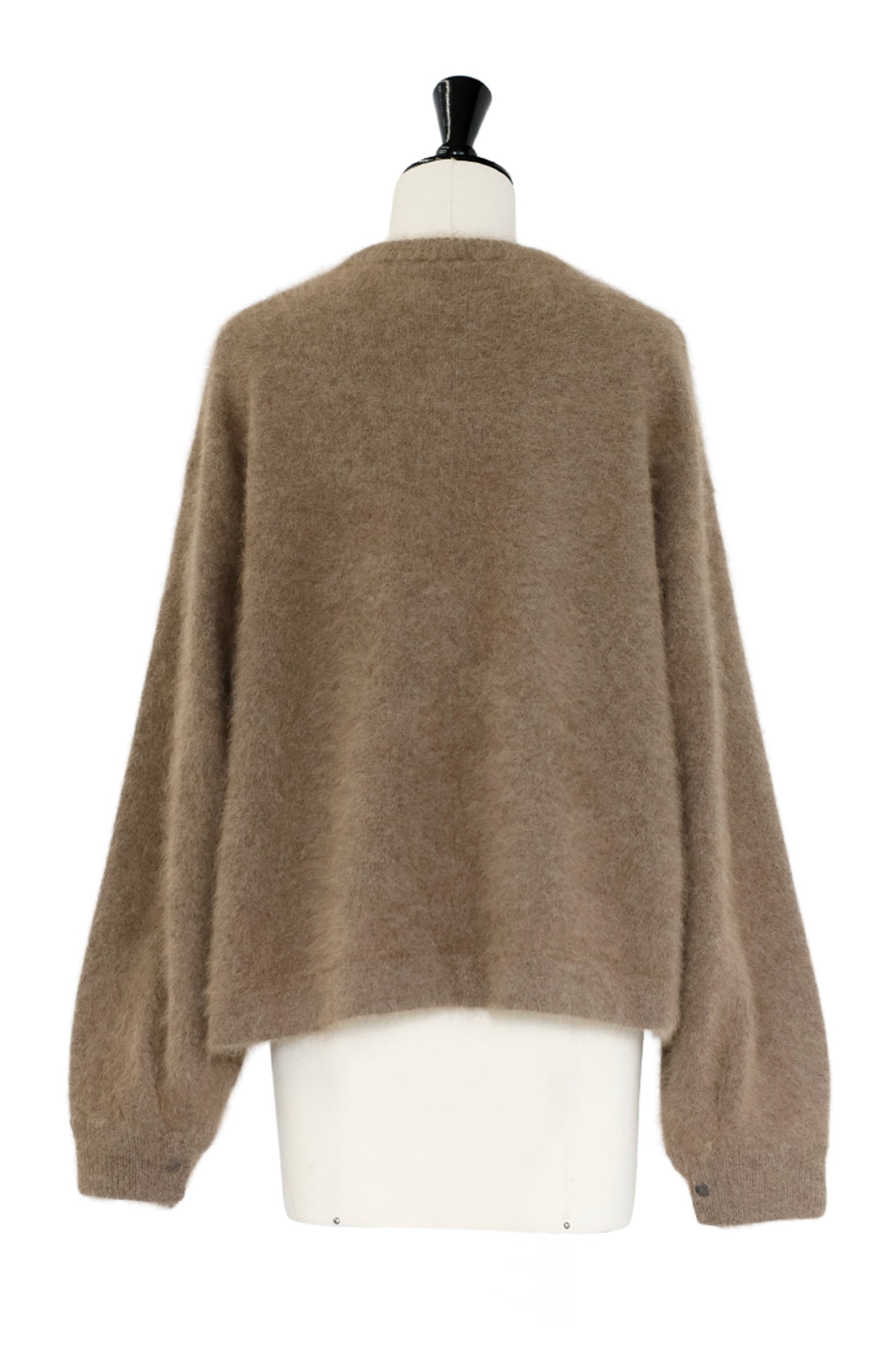 25AW Cardigan à boutons-pression en raton laveur /CT25330