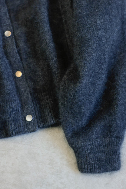 HOLIDAY20/ 25AW Cardigan à boutons-pression en raton laveur /CT25330