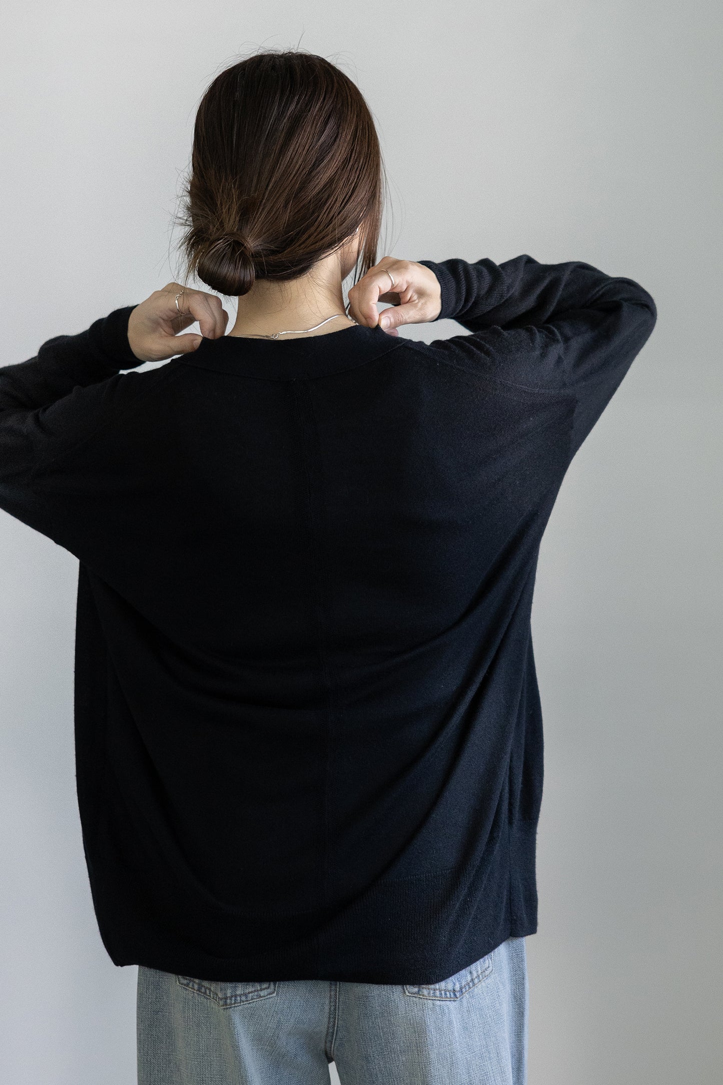 25AW silk Cashmere cardigan /CT25393