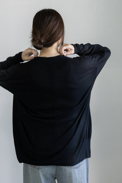 25AW silk Cashmere cardigan /CT25393