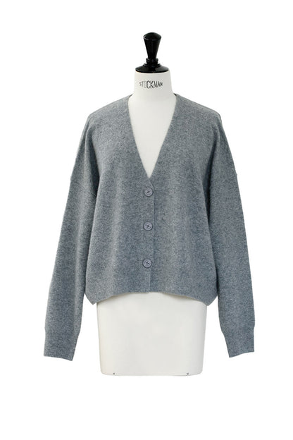 Pre-order/ 26capsule Cashmere raccoon cardigan /CT26110