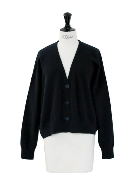 Pre-order/ 26capsule Cashmere raccoon cardigan /CT26110