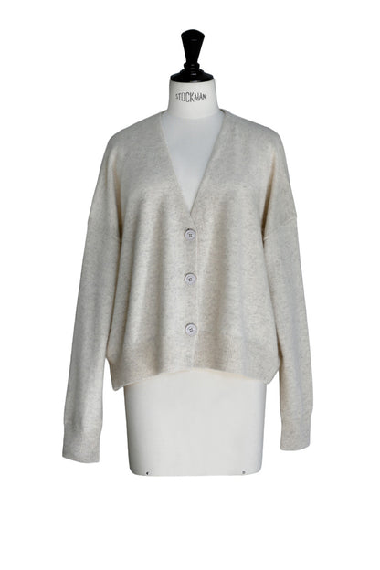 Pre-order/ 26capsule Cashmere raccoon cardigan /CT26110