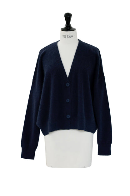 Pre-order/ 26capsule Cashmere raccoon cardigan /CT26110