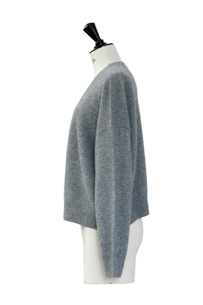 Pre-order/ 26capsule Cashmere raccoon cardigan /CT26110