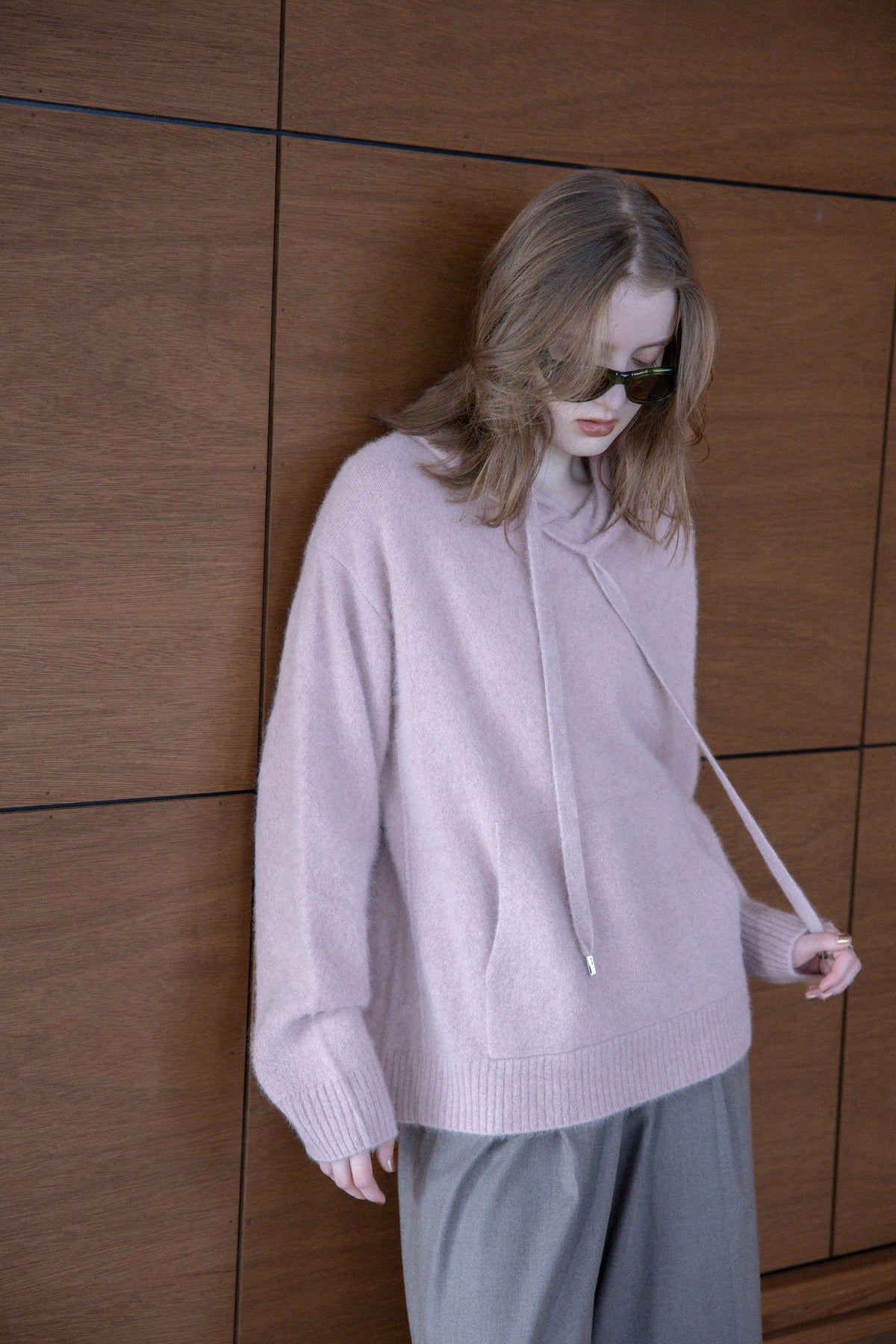 26AW Sweat à capuche en renard et raton laveur /CT26330
