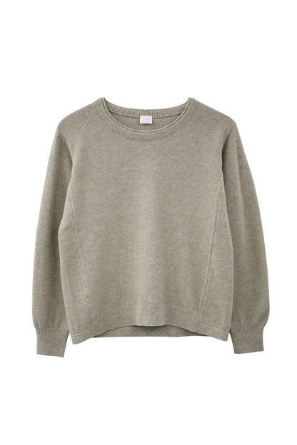 Archive SALE Pull ras du cou en laine et coton /CT21314