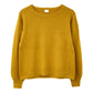 Wool cotton crew neck pullover /CT21314