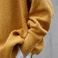 Pull oversize en laine et coton/CT21316