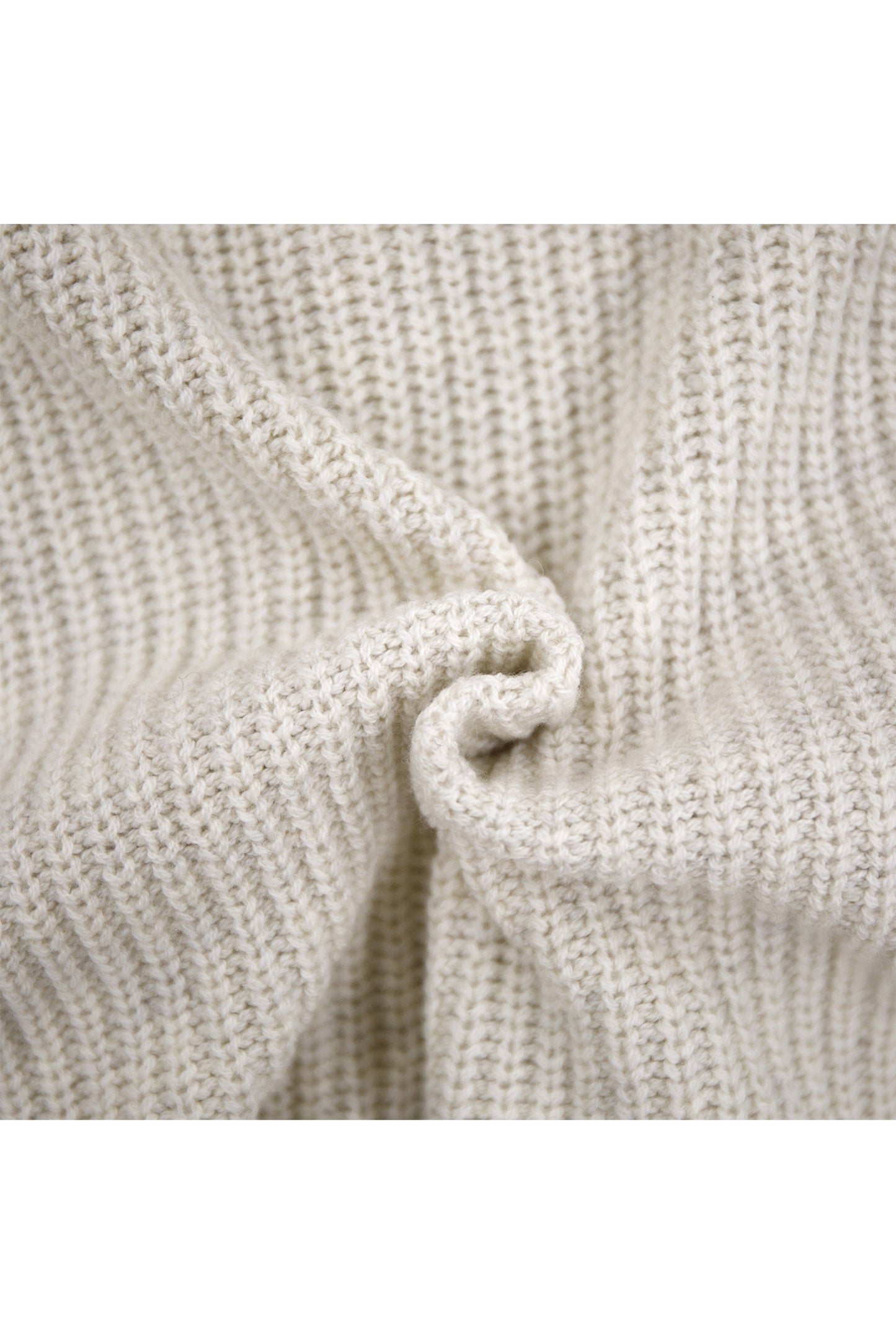 Pull oversize en laine et coton/CT21316