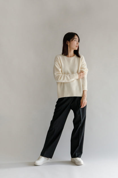 24AW Raccoon side slit pullover /CT21355