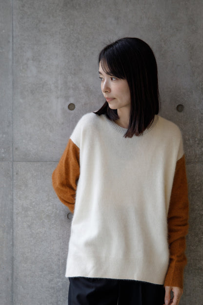 24AW Raccoon side slit pullover /CT21355