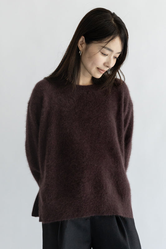 25AW Raccoon side slit pullover /CT21355