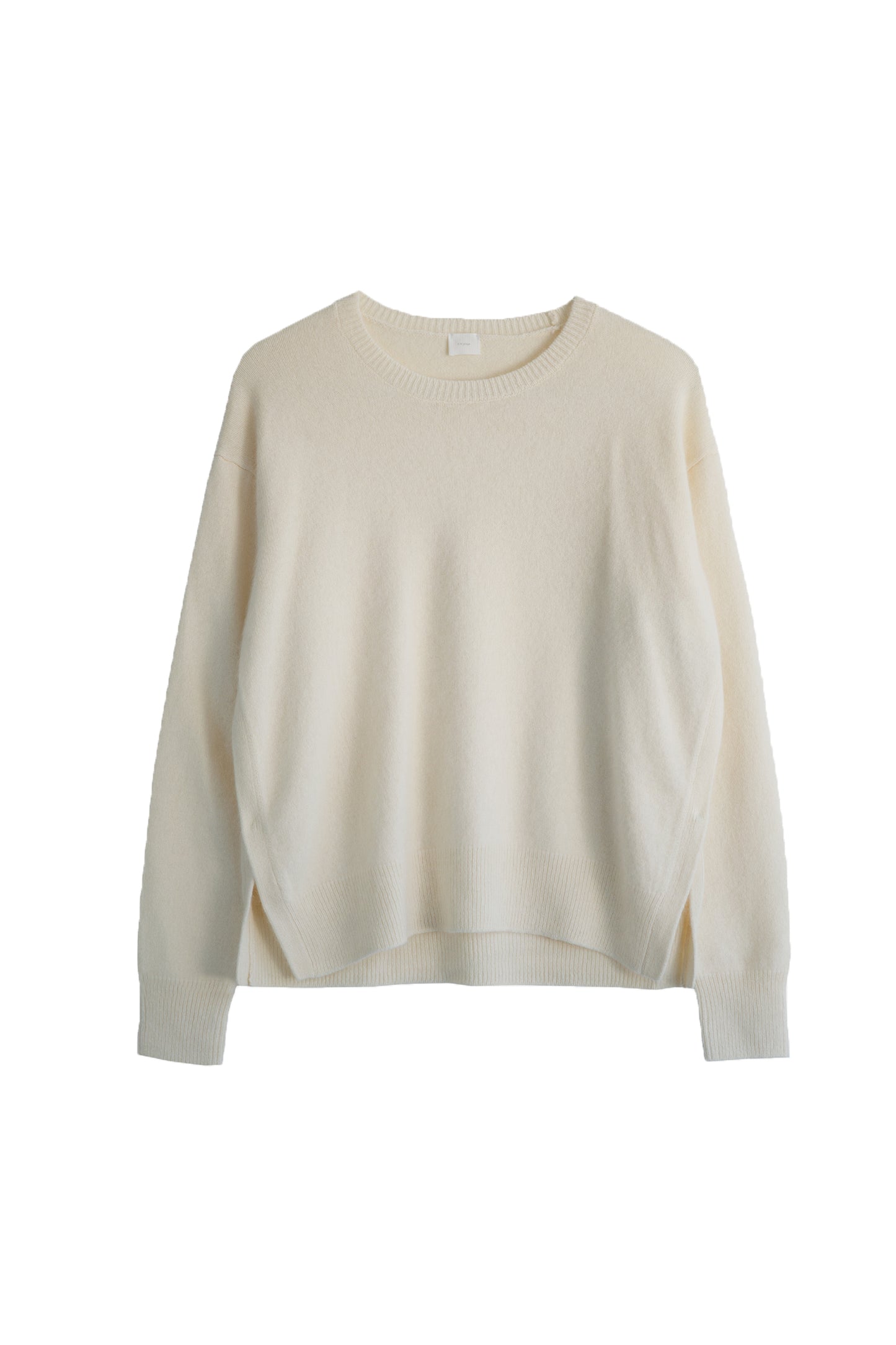 23AW Pull fente latérale en laine de raton laveur  /CT21355