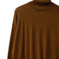 Silk cashmere turtle neck pullover  /CT22307