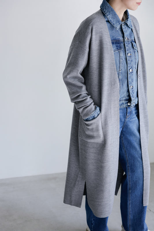 Archive item Cardigan long en laine RWS /CT22313