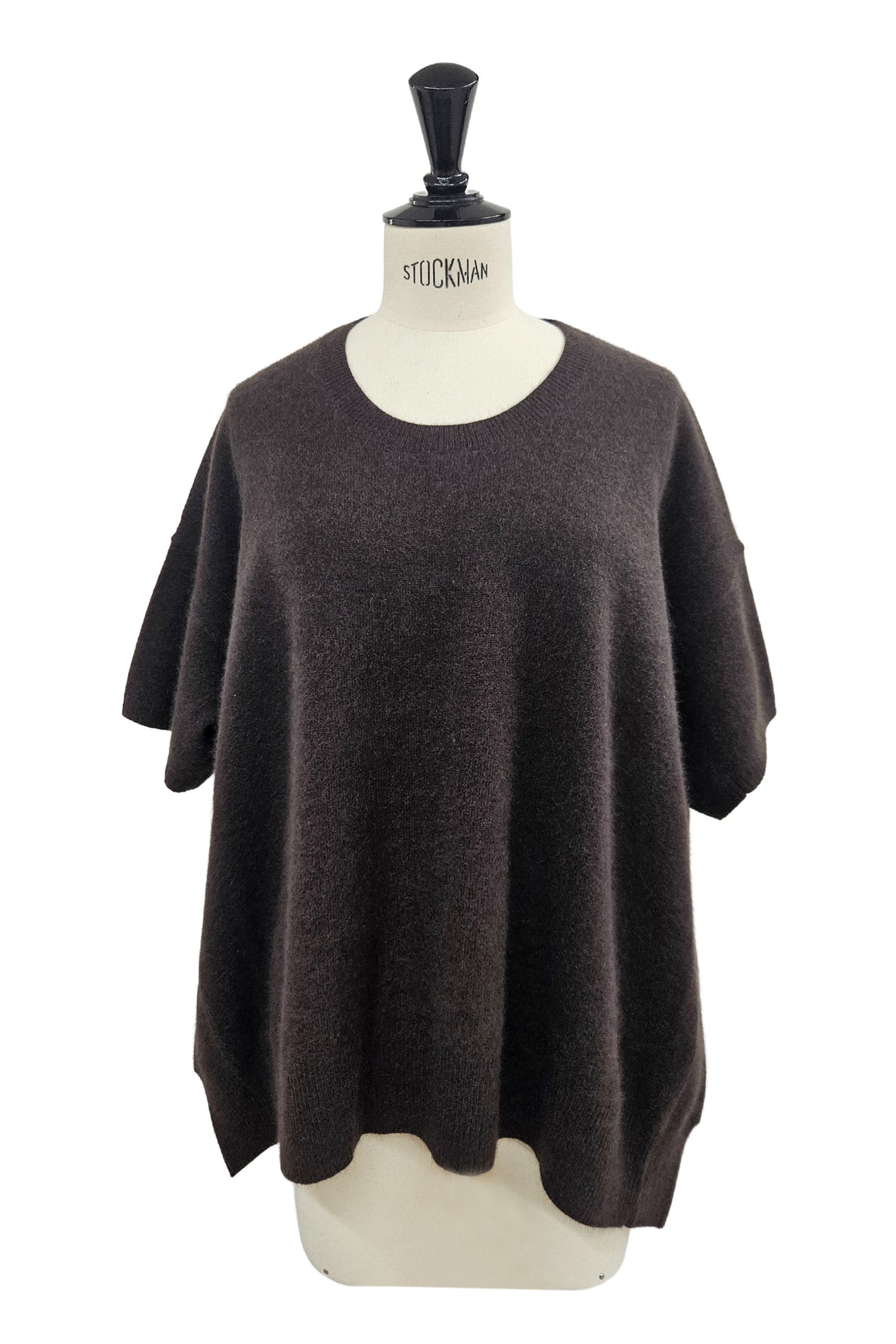 26SS capsule Pull à demi-manches en cachemire en forme de raton laveur /CT22332