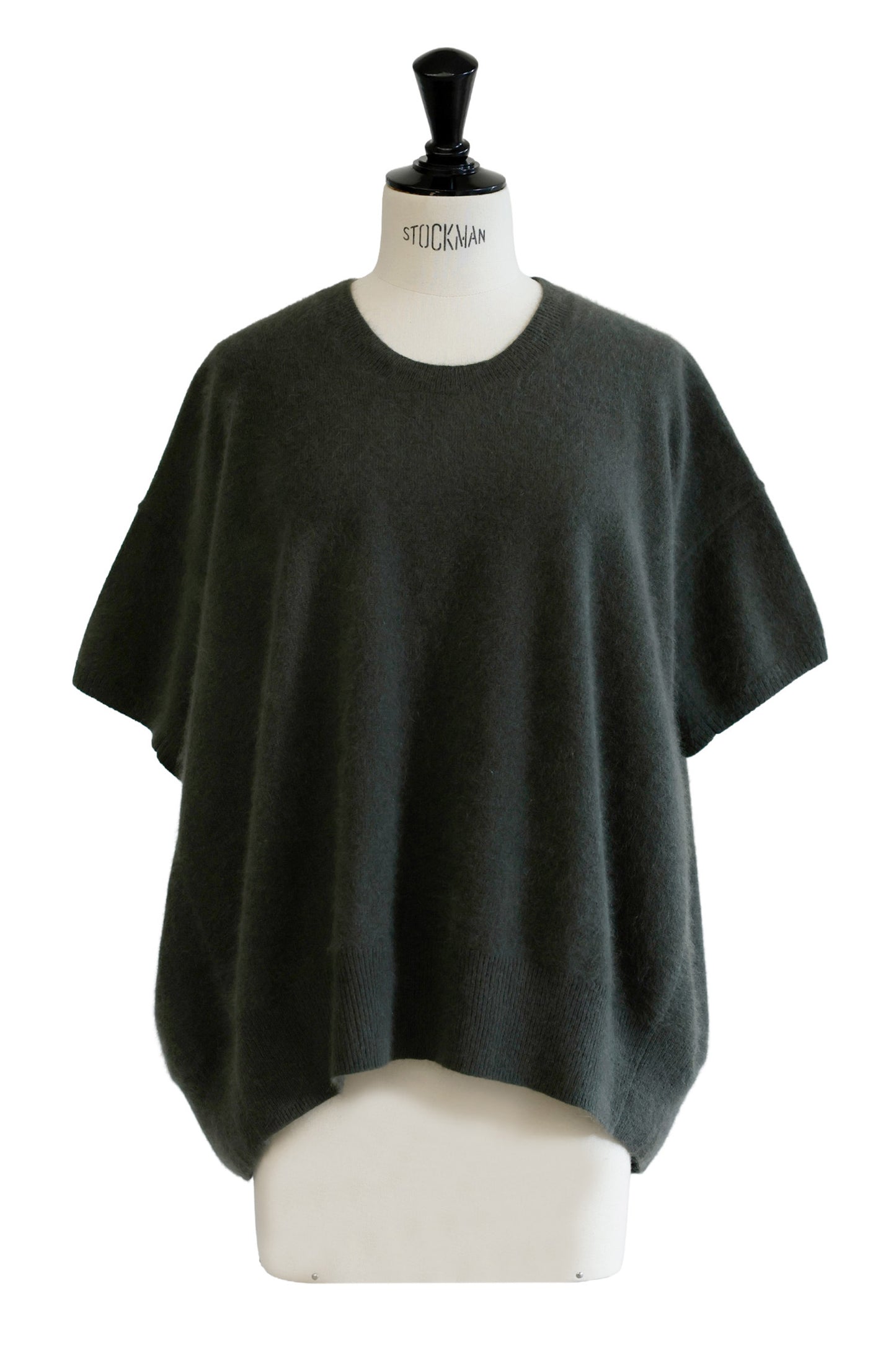 26SS capsule Pull à demi-manches en cachemire en forme de raton laveur /CT22332