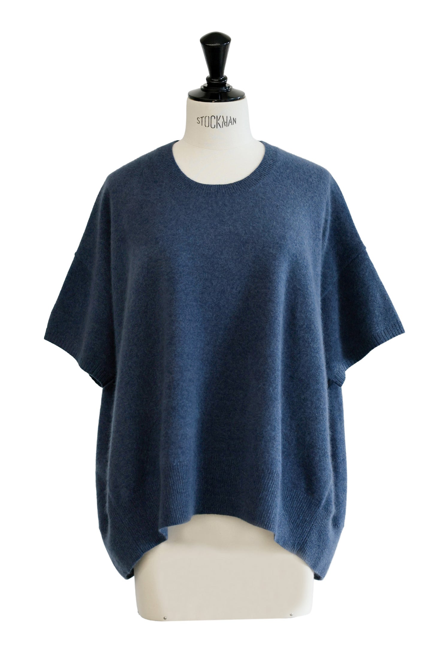 26SS capsule Pull à demi-manches en cachemire en forme de raton laveur /CT22332