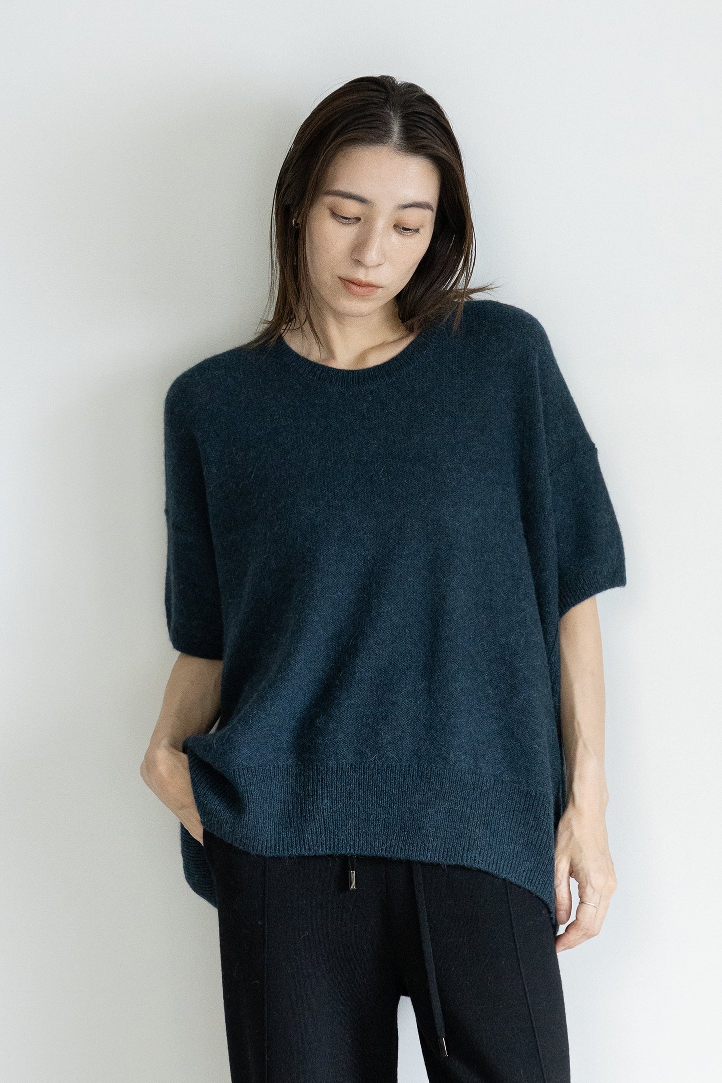 Archive item Royal alpaca half sleeve pullover /CT22336