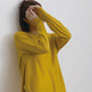 Silk cashmere round hem pullover/ CT23106