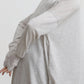 Silk cashmere round hem cardigan/ CT23108