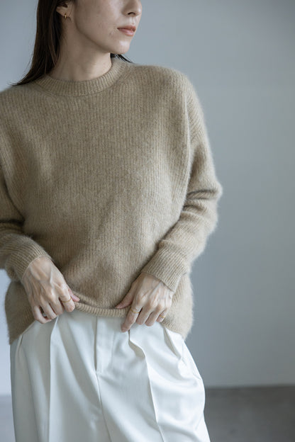 Pre-order/ 26capsule Raccoon fox crew neck pullover /CT23109