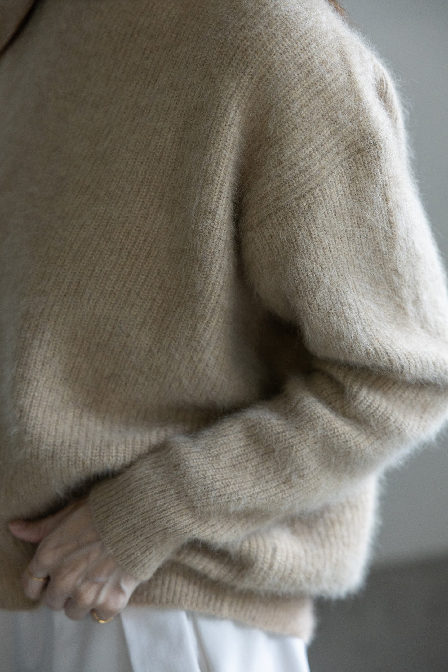 Pre-order/ 26capsule Raccoon fox crew neck pullover /CT23109