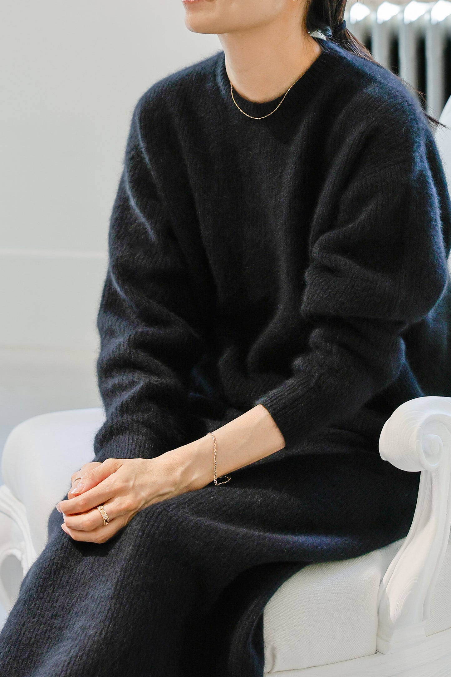 Pre-order/ 26capsule Raccoon fox crew neck pullover /CT23109