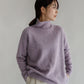 Raccoon fox turtle neck pullover /CT23110【CP04】