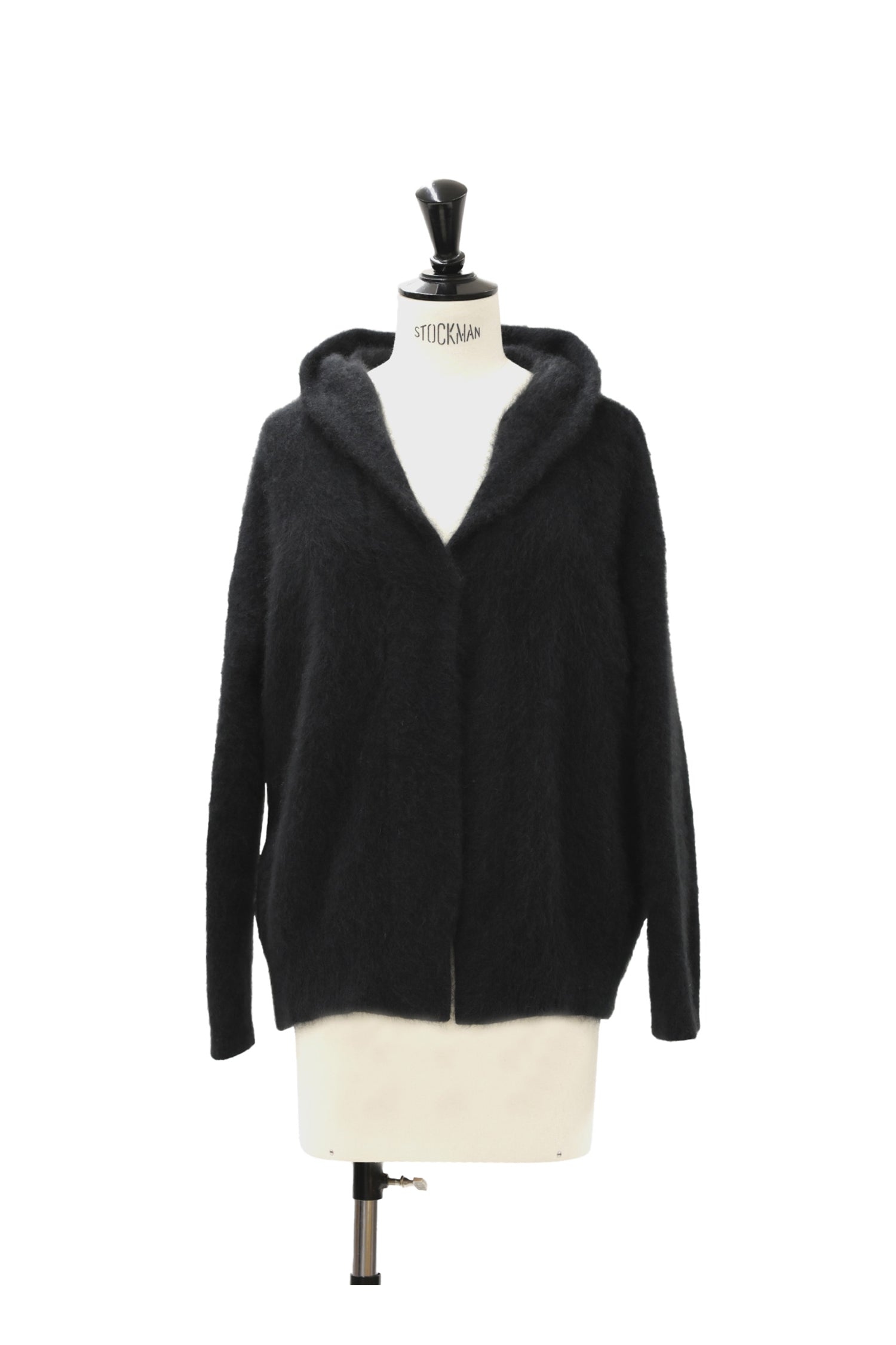 Re Stock Cardigan à capuche en renard et en raton laveur /CT23112