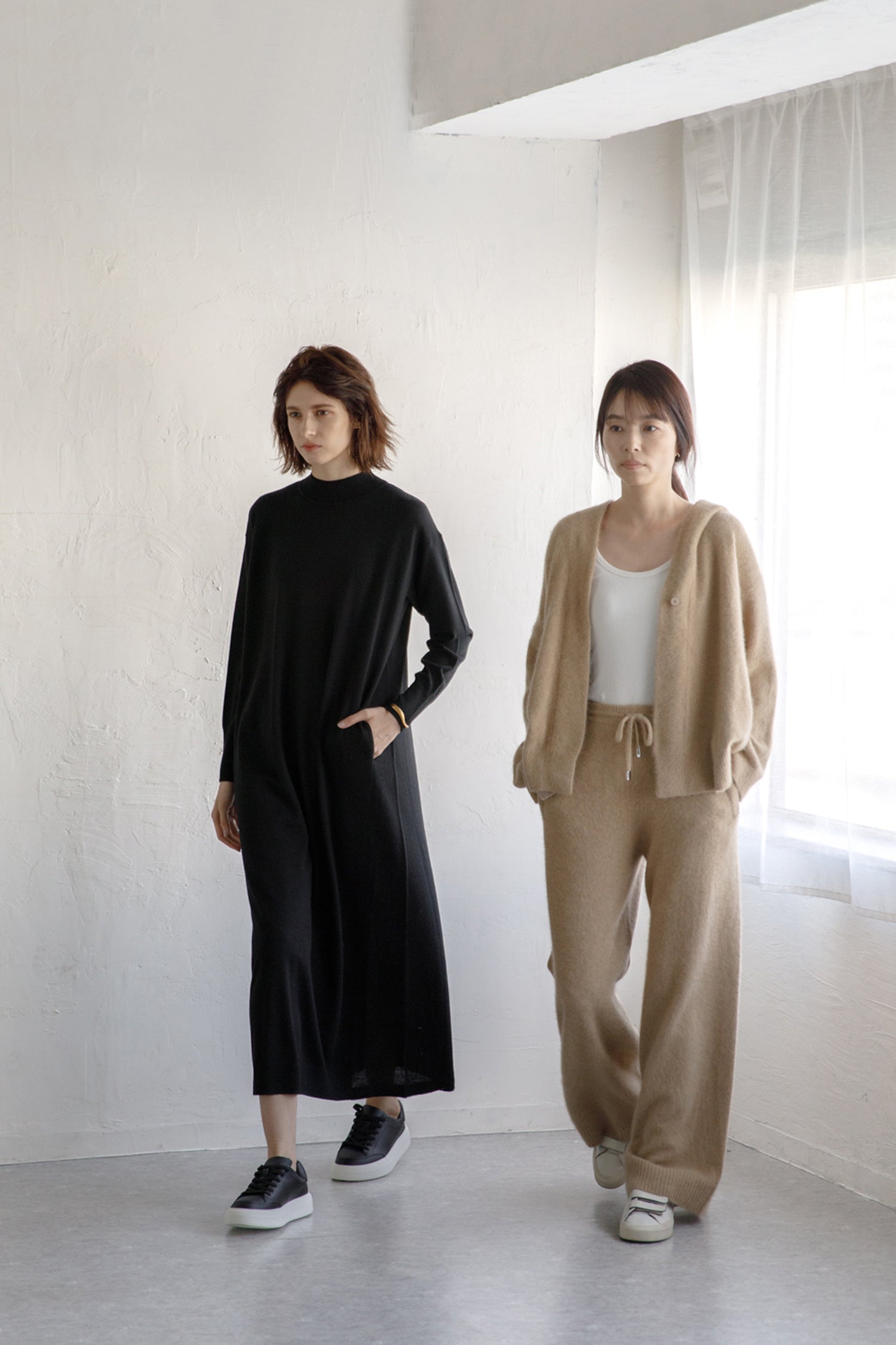 Re Stock Cardigan à capuche en renard et en raton laveur /CT23112