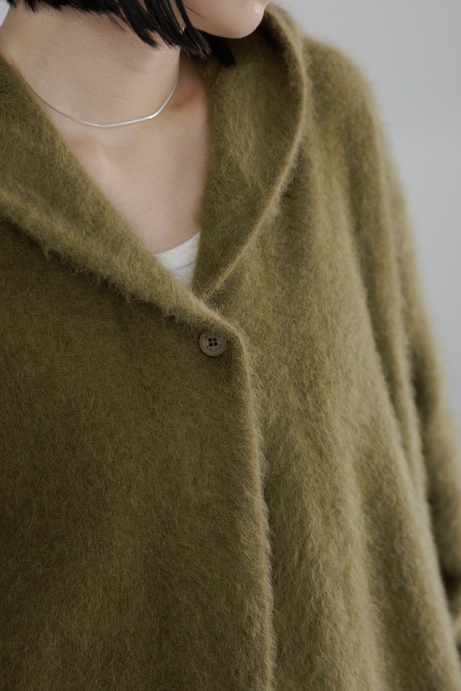 Re Stock Cardigan à capuche en renard et en raton laveur /CT23112