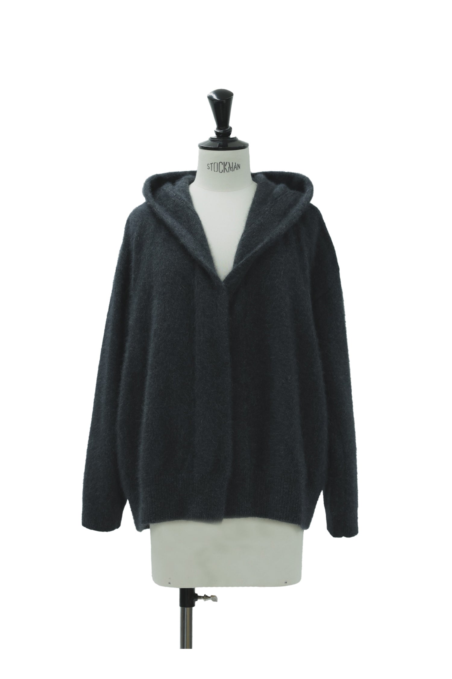 Re Stock Cardigan à capuche en renard et en raton laveur /CT23112