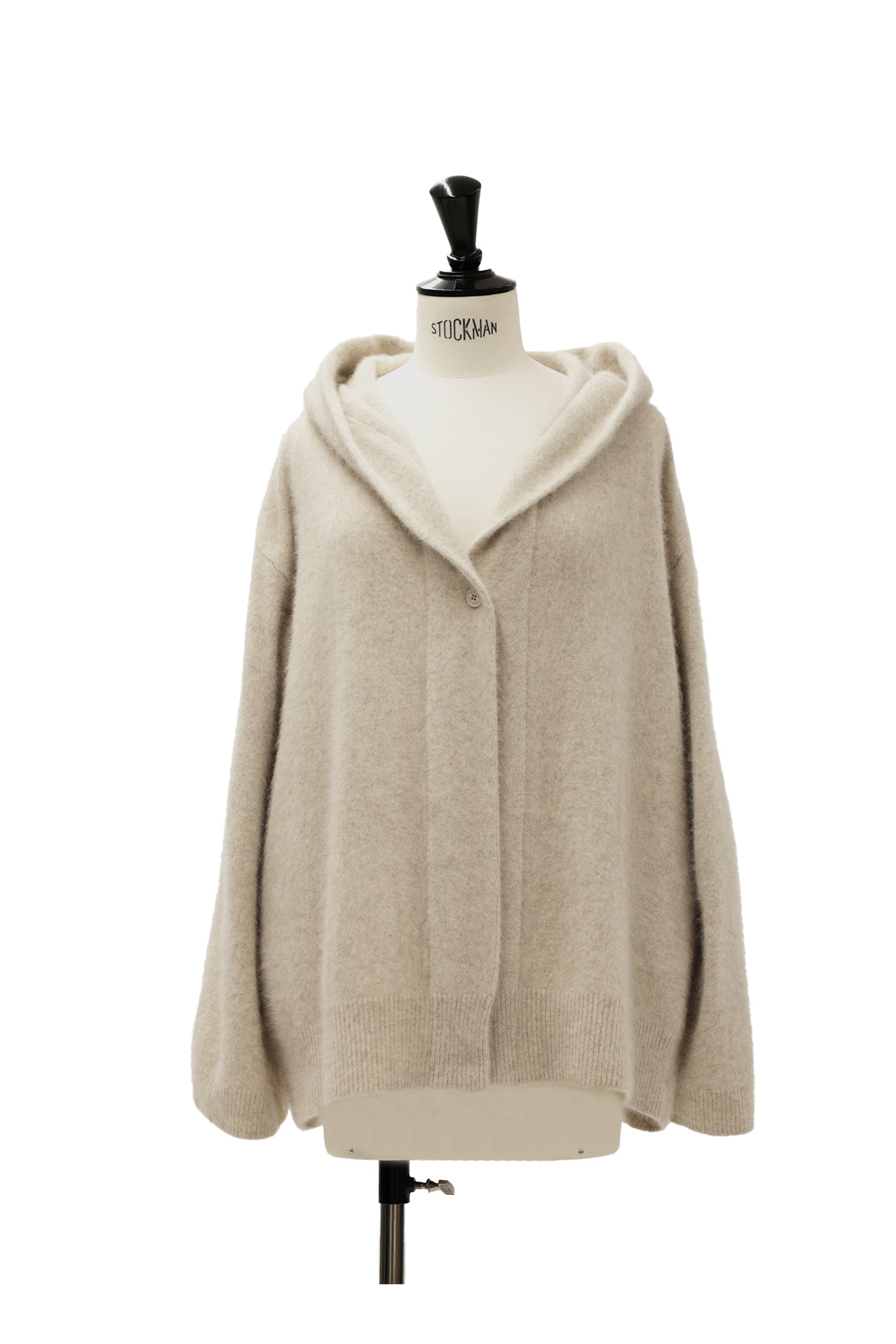 Re Stock Cardigan à capuche en renard et en raton laveur /CT23112