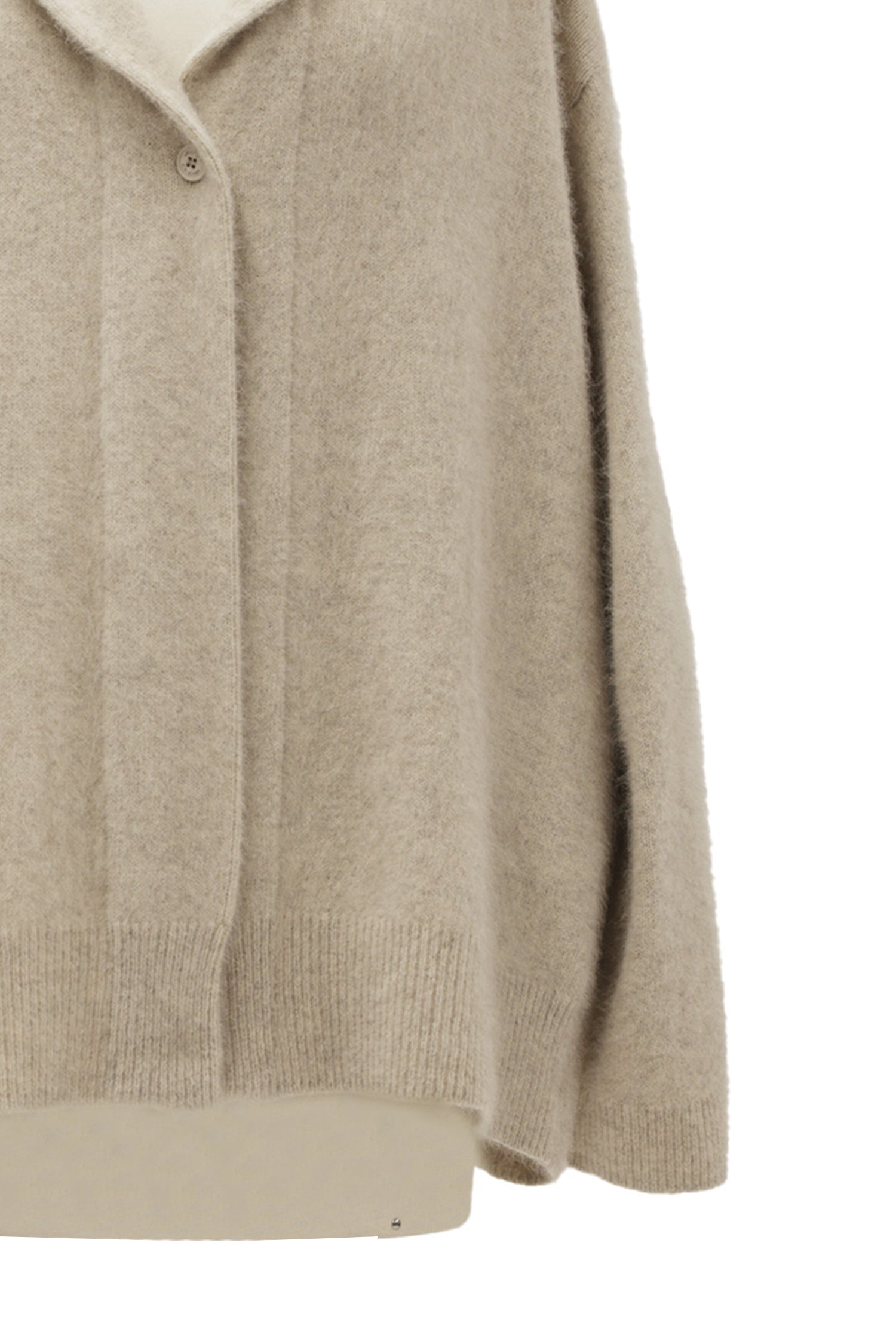 Re Stock Cardigan à capuche en renard et en raton laveur /CT23112